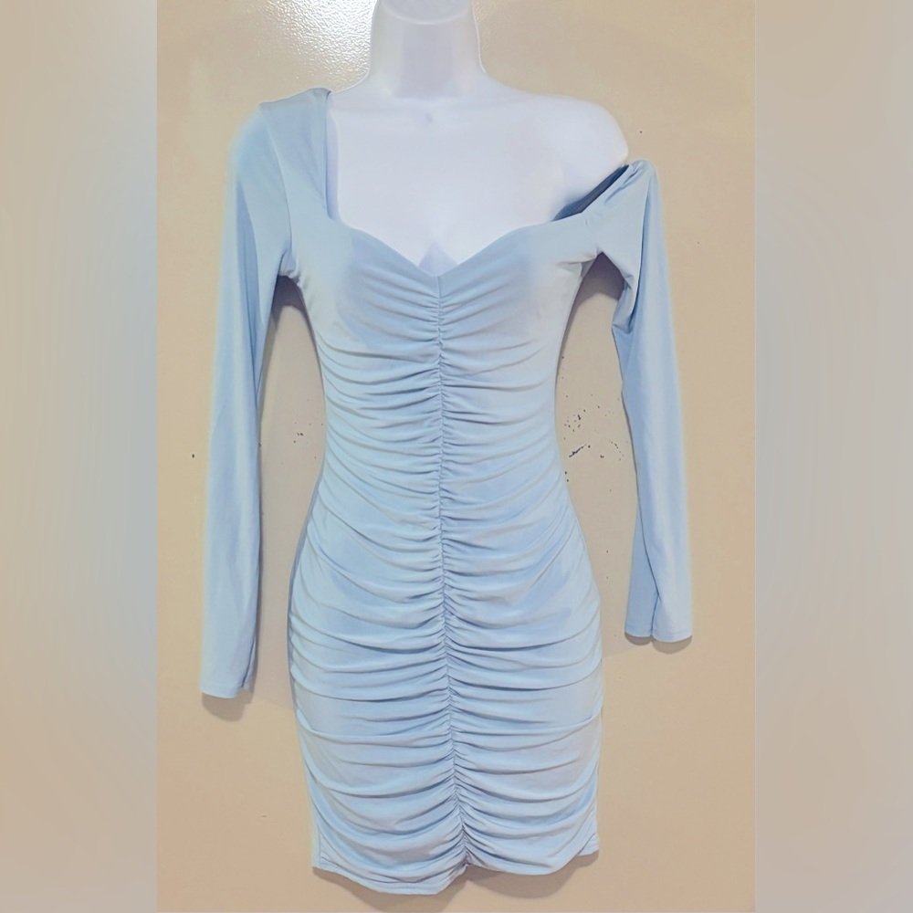 Women's Sexy Off-Shoulder Long Sleeve Mini